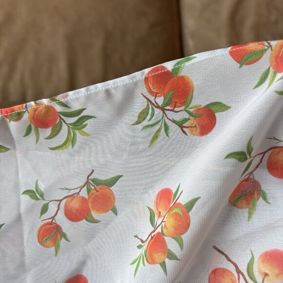 NWT Kittenish Sheer Swim Cover Up Peaches Women’s XL Resort Vacation. NWT FLAW! - Picture 8 of 10